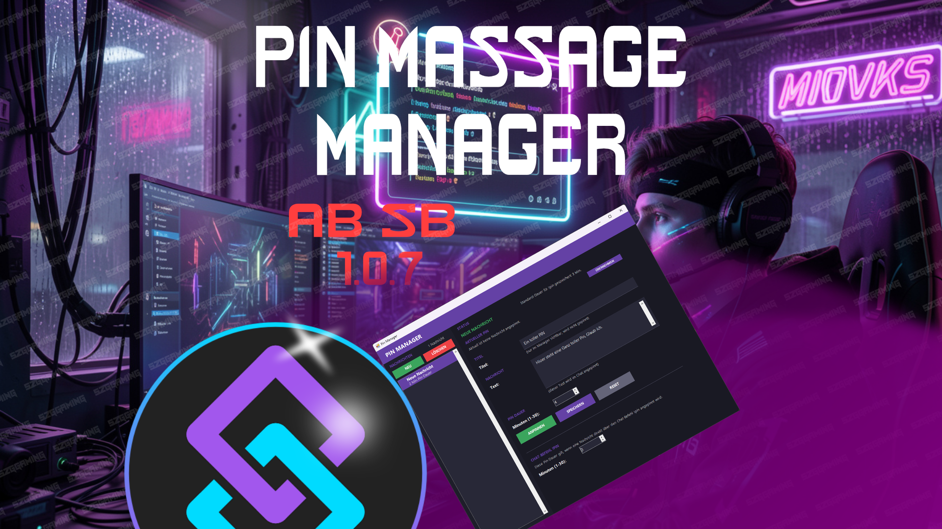 Pin Massege Manager