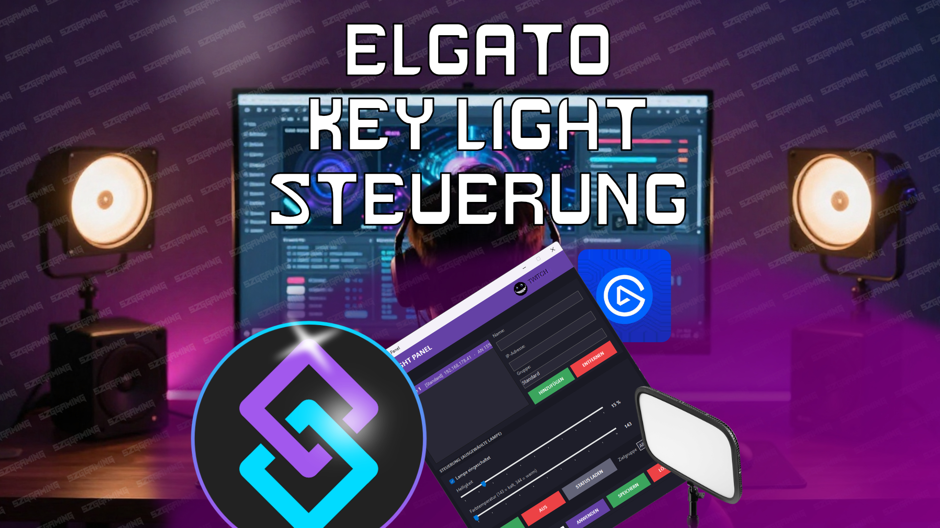Elgato Key Light Steuerung